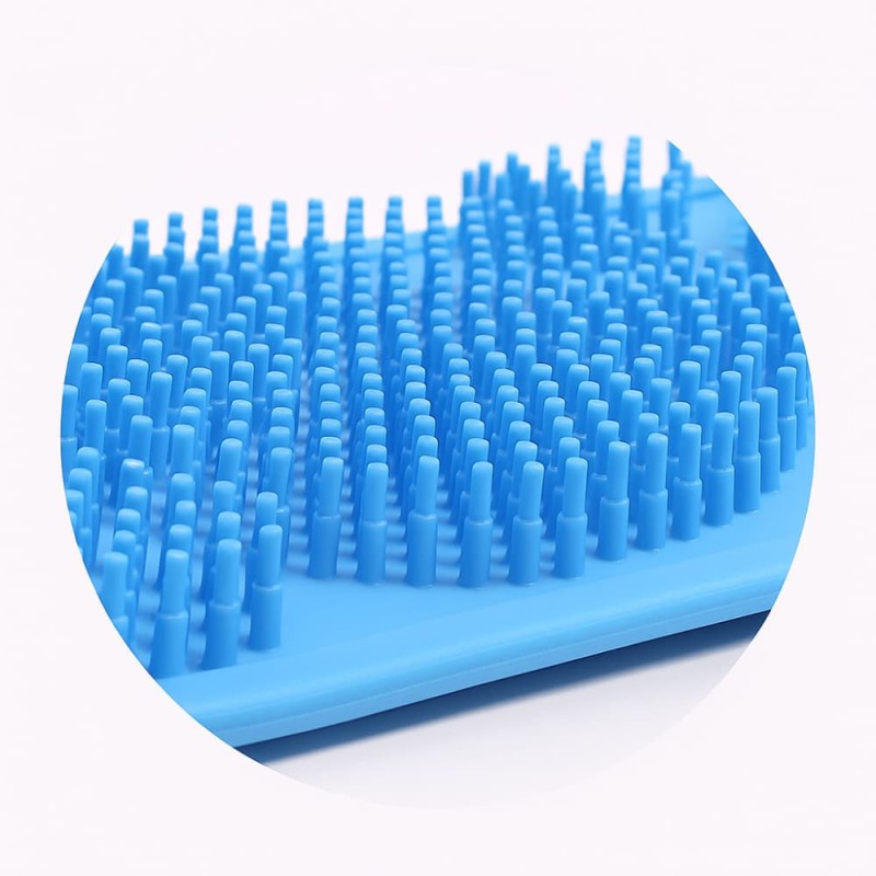 Silicone Bath Body Brush – Deep Clean Exfoliating Shower & Back Scrubber