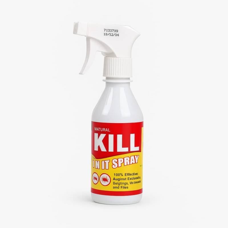 Natural Insecticide Spray: 100% Effective Against Cockroaches, Bedbugs, Mosquitoes, and Flies