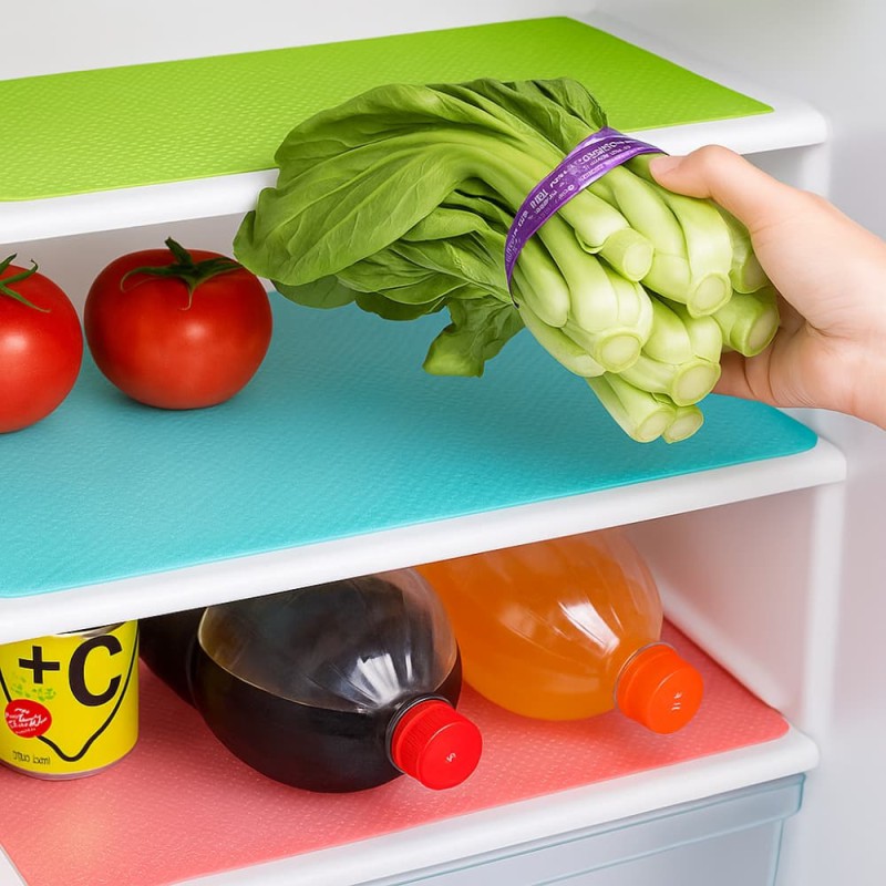 Refrigerator Pads Fridge Mats 4pcs