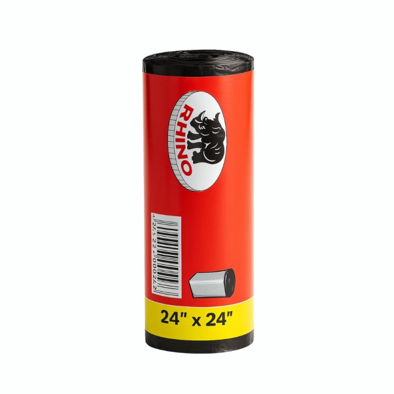 Garbage Bags 24" x 24" On Roll - 50 pcs